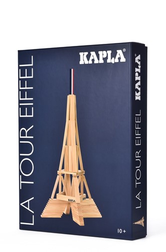 KAPLA 8029 Holzplättchen Eiffelturm Box 105-teilig