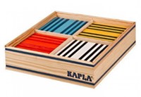 Kapla Kapla - 100 OCTOCOLOR CASE : 100 planks in eight colours-3