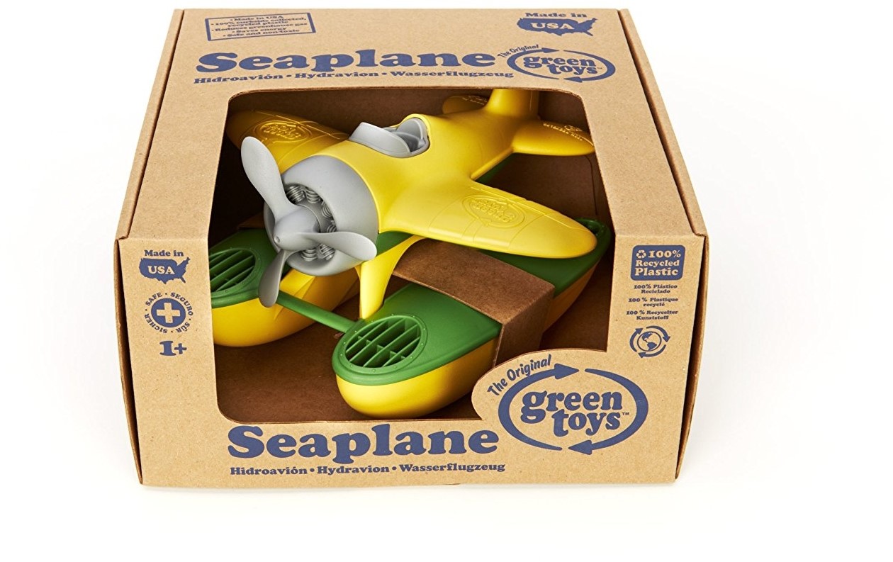 Green Toys Wasserflugzeug Gelb
