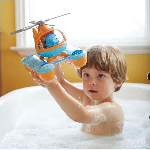 Green Toys Seacopter - ORANGE TOP-3