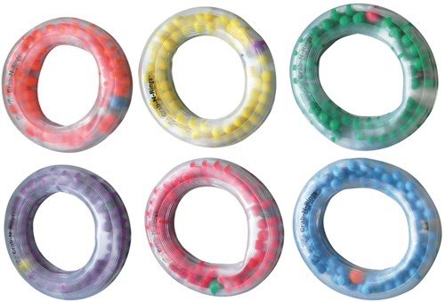 Spordas Grab-N-Rings set - anneaux de jeu colorés pour enfants