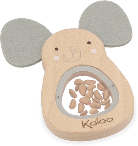 Kaloo Holz Rassel Elefant Babyspielzeug - Petites Chansons Kollektion-2