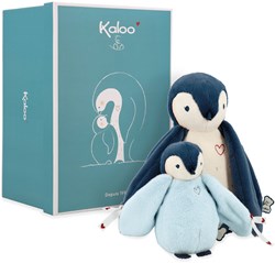 Kaloo peluche pingouin bleu - collection Complices - jouet en peluche