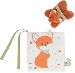 Kaloo Kuschelbuch Fuchs - Babybuch mit weichem Fuchs und Waldtieren
