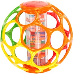 Oball jouet bébé bâton de pluie - balle hochet flexible, jouet à saisir