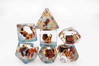 Foam Brain Games set de dés Ferocious Feline pour jeux de rôle
