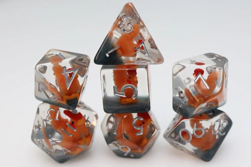 Foam Brain Games set de dés Crowing Rooster RPG multicolore