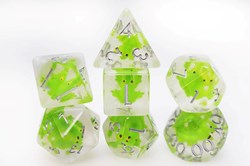 Foam Brain Games set de dés Frozen Frog pour jeux de rôle