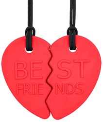Ark Therapeutics Kauschmuck Freundschaftsherz rot - Set für Kinder