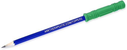 Ark Therapeutics Beißspielzeug Bite Saber kaubare Bleistiftkappe grün