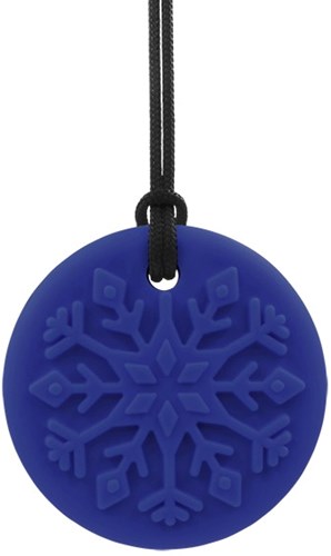 Ark Therapeutics Beißspielzeug Schneeflocke Kaufschmuck dunkelblau Standard