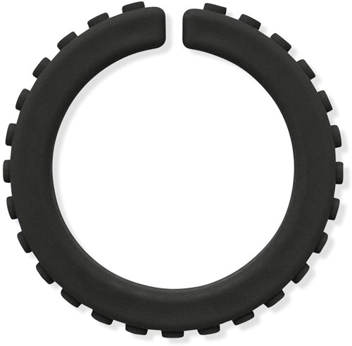 ARK Brick Bracelet™ Textured Chew Large (Black, XT - Medium)