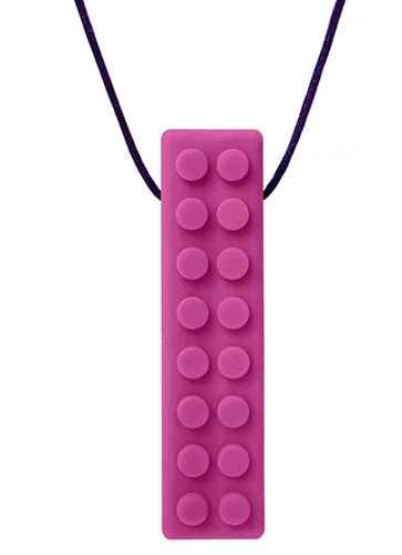 Ark Therapeutics Kaukette Spielzeug Brick Stick magenta sensorisch