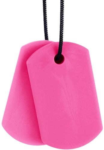 Ark Therapeutics Kaufschmuck Kaukette Hot Pink XT Medium sensorisches Spielzeug