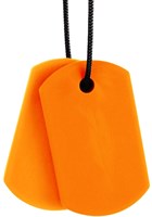 Ark Therapeutics Kaufschmuck Kaukette Orange XXT - sensorisches Spielzeug