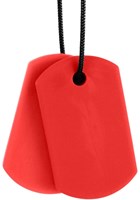 Ark Therapeutics Kaufschmuck Kaukette rot für Kinder und Erwachsene
