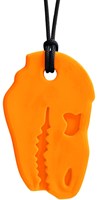 Ark Therapeutics Kaukette Dinosaurier sensorisches Spielzeug orange XXT