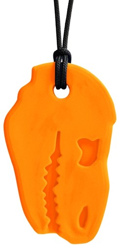 Ark Therapeutics Kaukette Dinosaurier sensorisches Spielzeug orange XXT