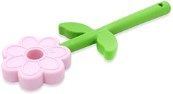 Ark Therapeutics Kau-Spielzeug Flower Wand hellrosa sensorisches Spielzeug