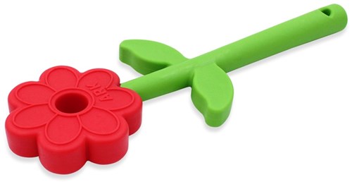 Ark Therapeutics Kau-Spielzeug Flower Wand rot sensorisches Spielzeug
