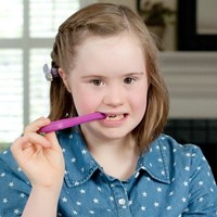 ARK Grabber® Original Oral Motor Chew Tool (Red, Standard)-2