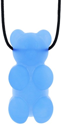 Ark Therapeutics Kaukkette Gummy Bear sensorisches Spielzeug blau