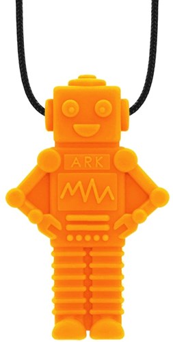 Ark Therapeutics sensorische Kauwkette Roboter orange XXT robustes Spielzeug