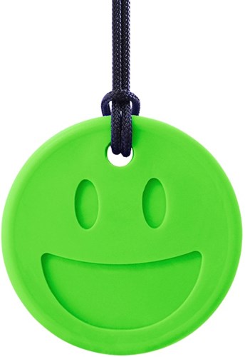 Ark Therapeutics Beißspielzeug Smiley Face Chewmoji limegrün XT medium