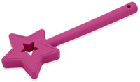 Ark Therapeutics Kauspielzeug Zauberstab Magenta für Kinder sensorisch