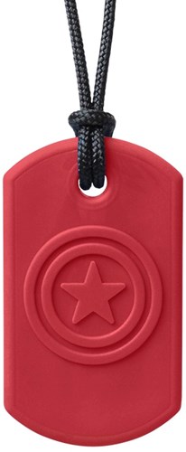 Ark Therapeutics Kaufschmuck sensorisches Spielzeug dunkelrot XT medium