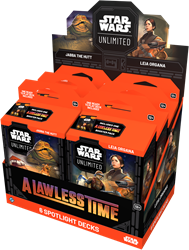 Asmodee Star Wars Unlimited Kartenspiel A Lawless Time Display Decks 6 Stück