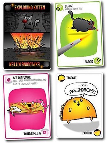 Exploding Kittens Kartenspiel - Original Edition - Englisches Familienspiel-2