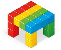 Geomag Geomag Magicube Full Color Recycled Crystal 24 pcs-3
