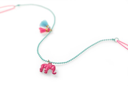 Calico Sun - Zoey Necklace Elephant-3