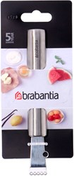 Brabantia Zitrusreibe Edelstahl - Küchenhelfer für Zitrus und Schokolade