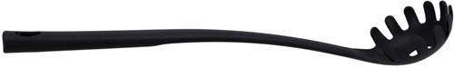 Brabantia cuillère à spaghetti Black Line - cuillère à pâtes nylon antiadhésive noire-2