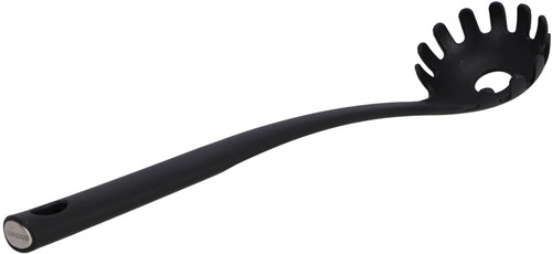 Brabantia cuillère à spaghetti Black Line - cuillère à pâtes nylon antiadhésive noire-3