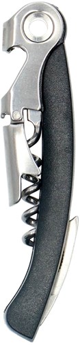 Vacu Vin tire-bouchon double charnière noir ouvre-bouteille de vin-2
