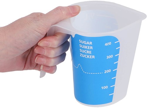 Amuse pichet gradué plastique 500ml - bleu - accessoire cuisine-3