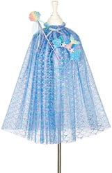 Souza Marlya mermaid cape + tiara + wand set, 3-4 yrs, (1 pc)