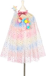 Souza for Kids Einhorn Verkleidungsset Umhang Tiara Zauberstab 5-7 Jahre