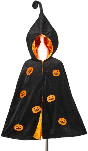 Souza Halloween pumpkin cape, 4-8 yrs, 104-128 cm (1 pc)