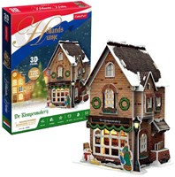 Cubic Fun 3D Puzzle Holzschuhmacher LED Beleuchtung Weihnachtsdorf Spielzeug-3
