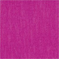 Mercurius papier crépon 50x250 cm - cyclamen - 10 rouleaux loisirs créatifs