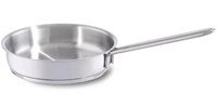 Fissler Bratpfanne Edelstahl Snacky 16 cm - silber - kleine Portionen