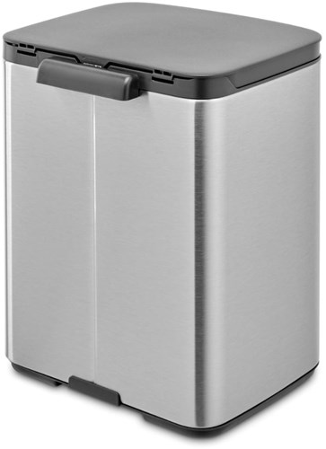 Brabantia Abfalleimer Bo 7L - Matt Steel Fingerprint Proof Mülleimer