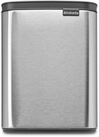 Brabantia Abfalleimer Bo 7L - Matt Steel Fingerprint Proof Mülleimer-2
