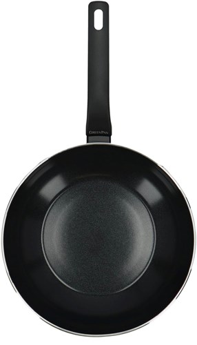 Greenpan Wokpfanne Keramik-Antihaft PFAS-frei 28cm schwarz-2