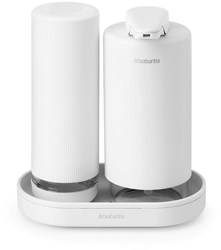 Brabantia Seifenspender Set Küchenzubehör - Mineral Fresh White