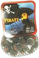 Don Juan billes pirates 21 pièces filet verre multicolore